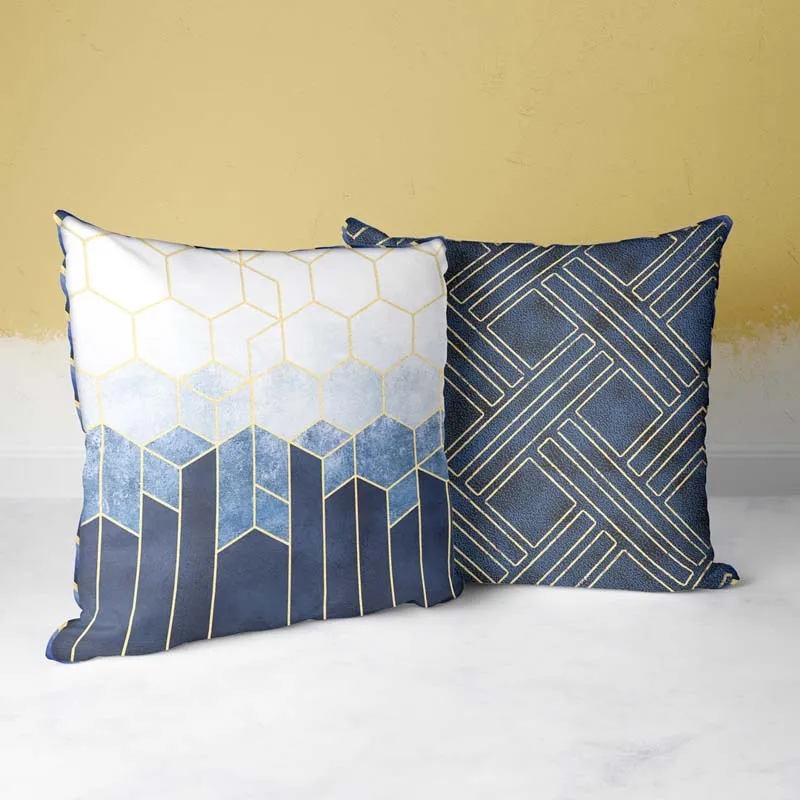 Combia Gridla Cushion Cover - Set of Two