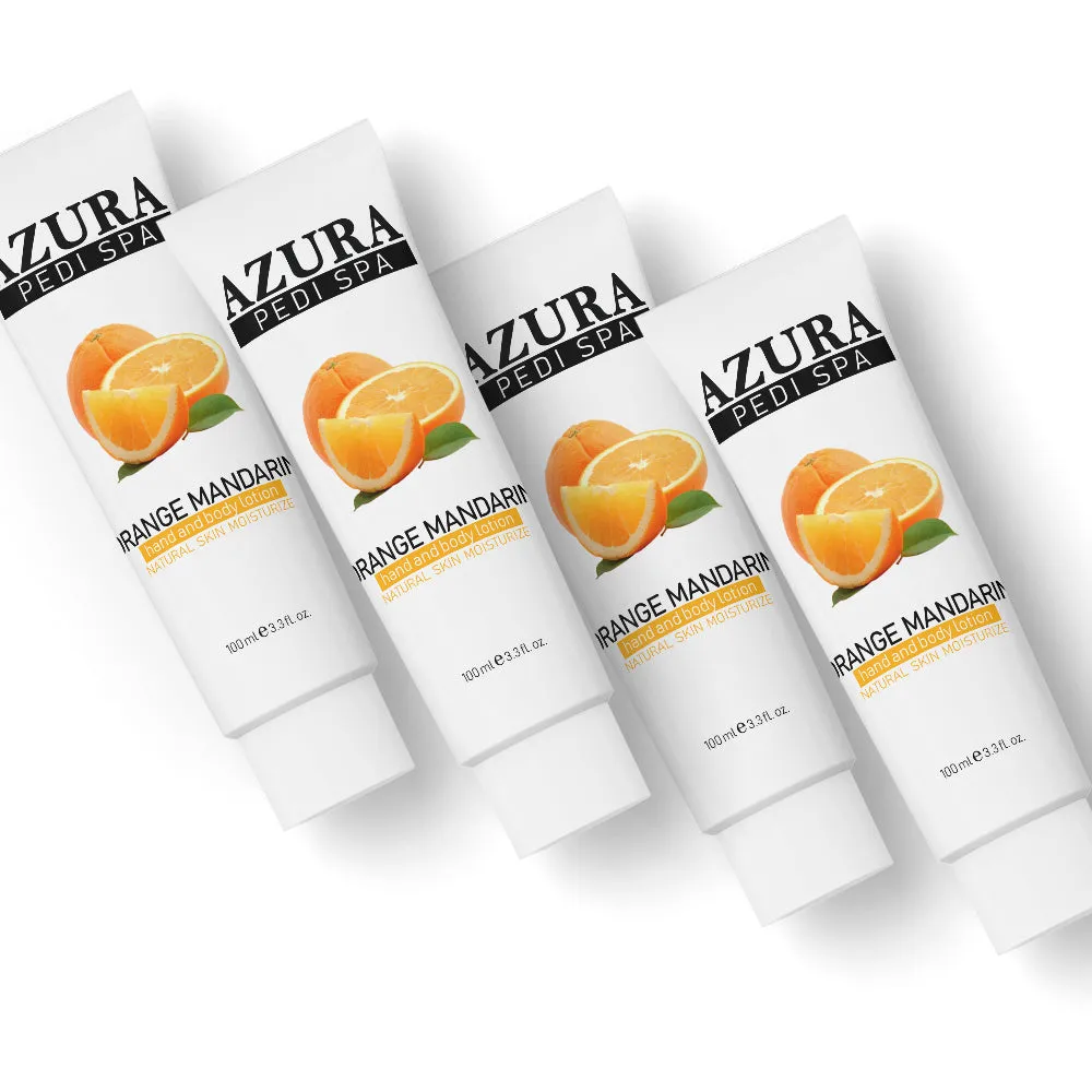 COMBO - AZURA lotion (7 scents) - 60pcs/box - (100ml/3.4oz) - For Holiday Gift included Gift boxes