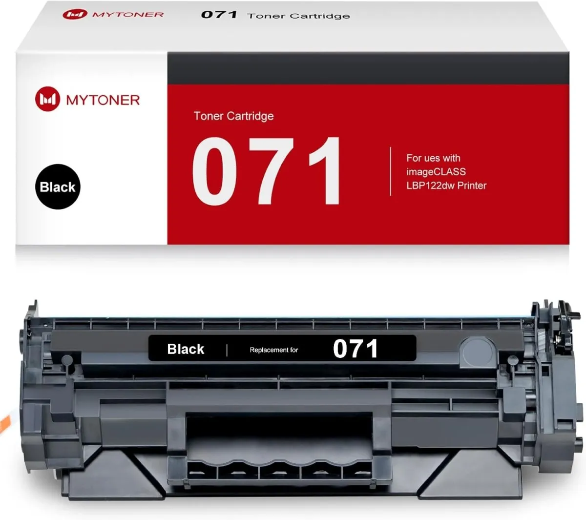 Compatible Canon 071 Toner Cartridge - With Chip - Black 1PK