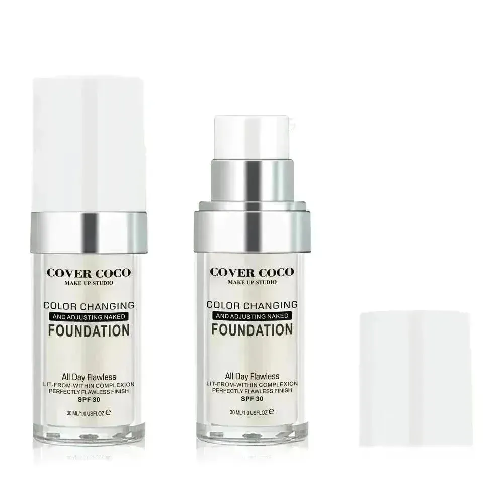 Concealing Foundation Temperature Change Skin Color