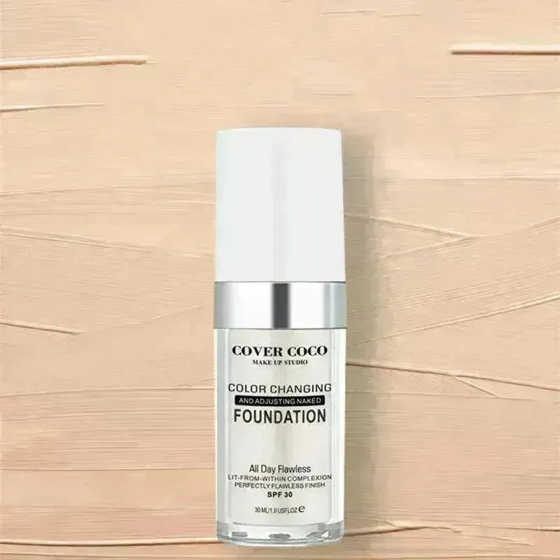 Concealing Foundation Temperature Change Skin Color