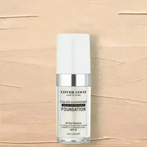 Concealing Foundation Temperature Change Skin Color