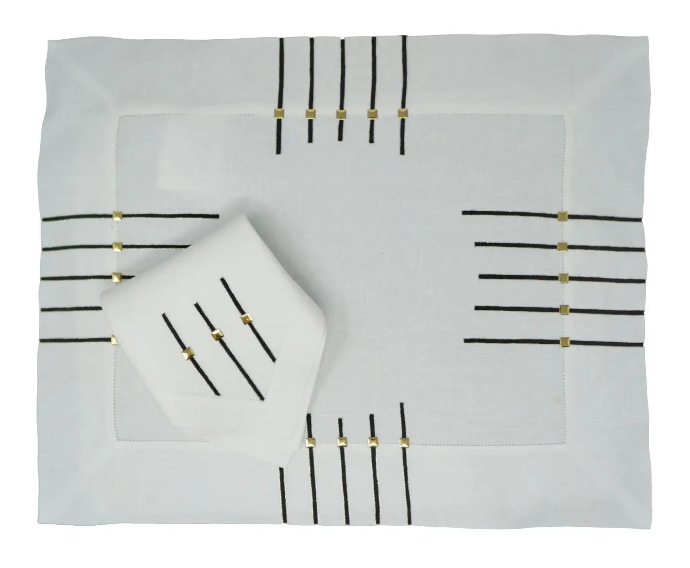Contour Black Placemat