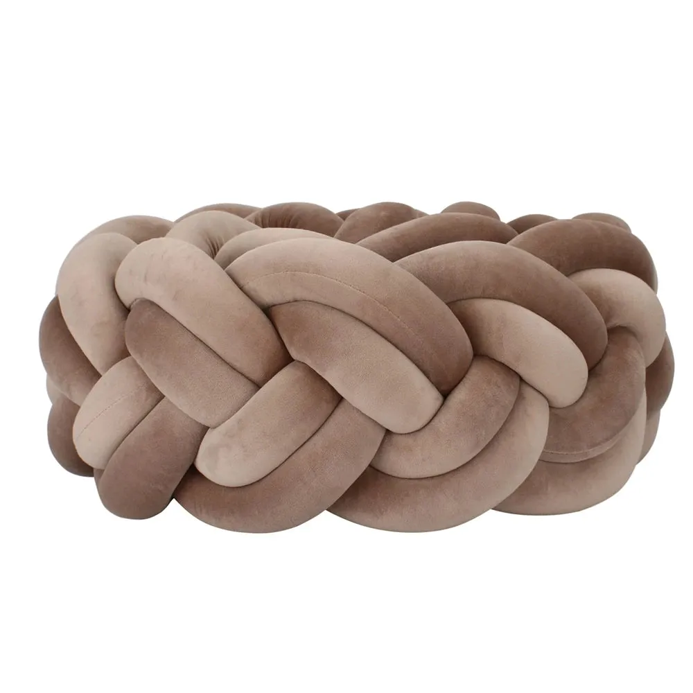 Contour de lit tressé double noeud