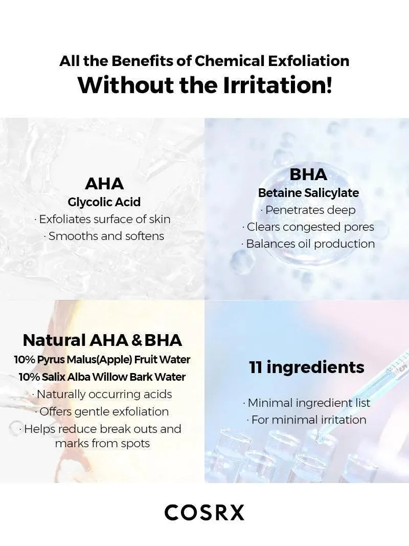 COSRX - AHA/BHA Clarifying Treatment Toner - 150ml