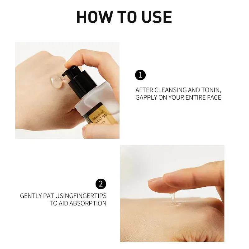 COSRX Snail Serum Essence Power Repairing Anti-aging
