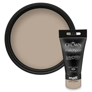 Crown Walls & Ceilings Matt Emulsion Paint | Picnic Basket | 40ml Tester