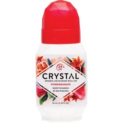 CRYSTAL ESSENCE Roll-on Deodorant Pomegranate 66ml