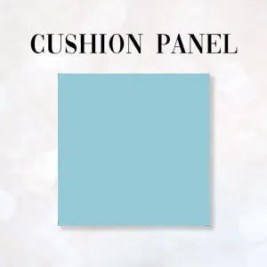 CUSHION CO-ORD Felted Rainbow Highland Cow CP-84 Fabric Panel