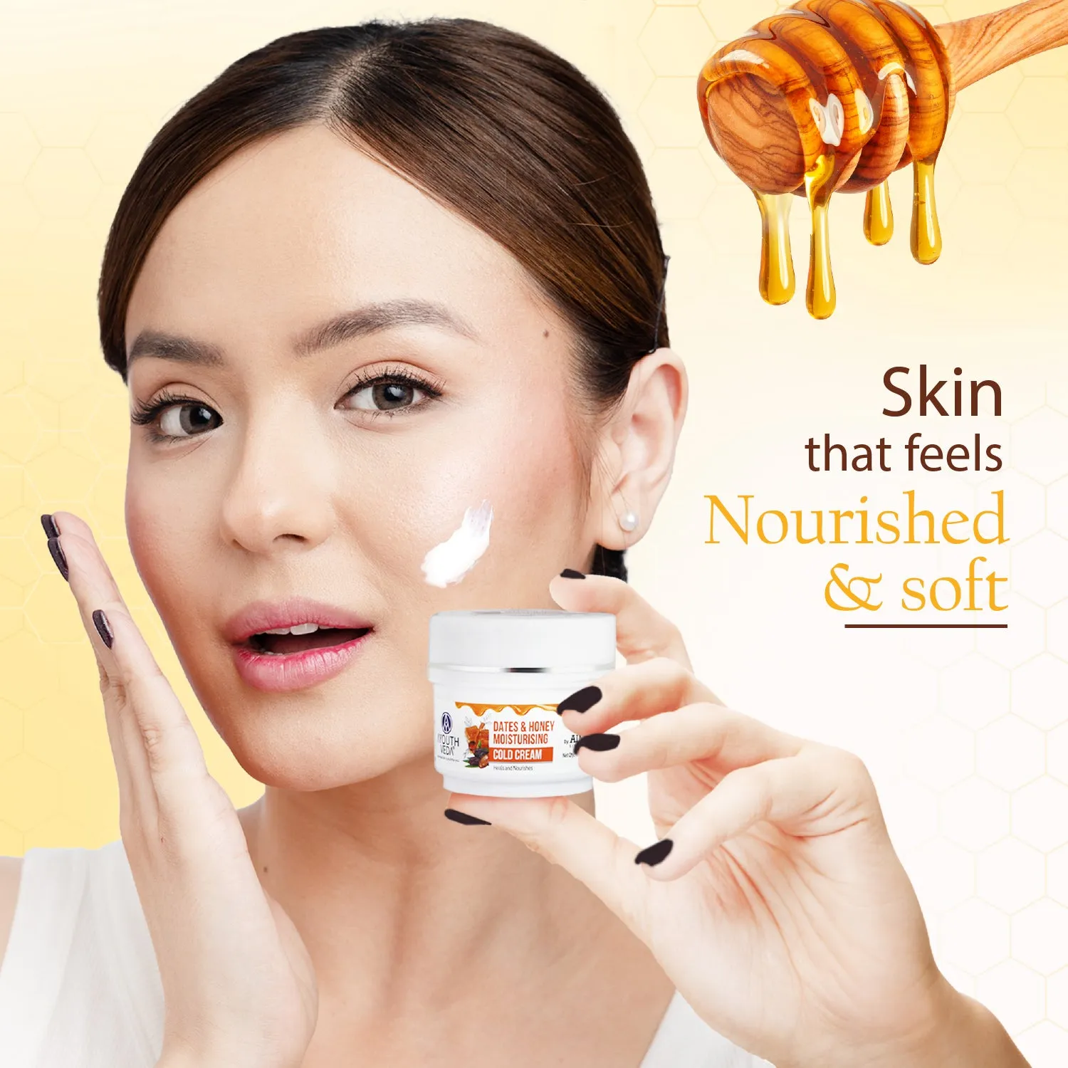 Dates & Honey Moisturising Cold Cream ( Net Qty -50g)