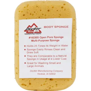 Decker Body Sponge