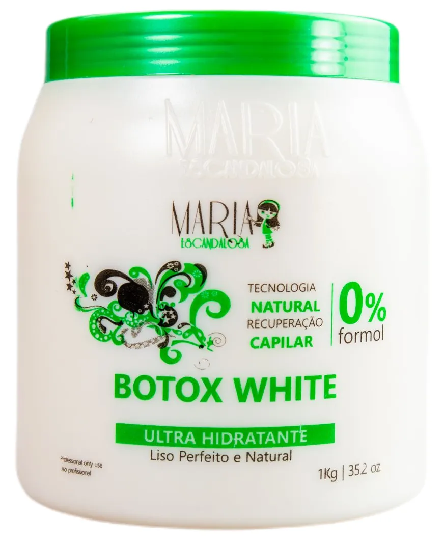 Deep Hair Mask  White Formaldehyde Free Maria Escandalosa 1kg - Maria Escandalosa