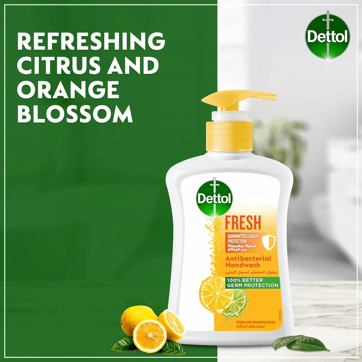 Dettol Citrus & Orange Blossom Antibacterial Hand Wash - 2 x 200ml