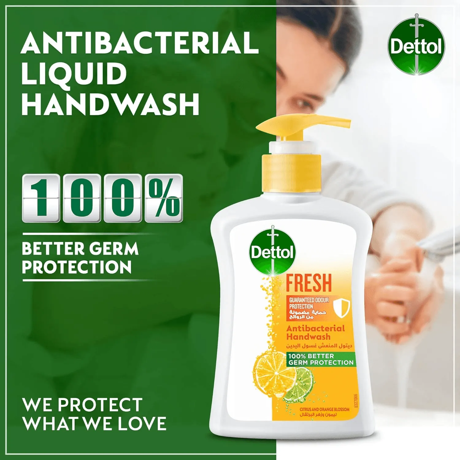 Dettol Citrus & Orange Blossom Antibacterial Hand Wash - 2 x 200ml