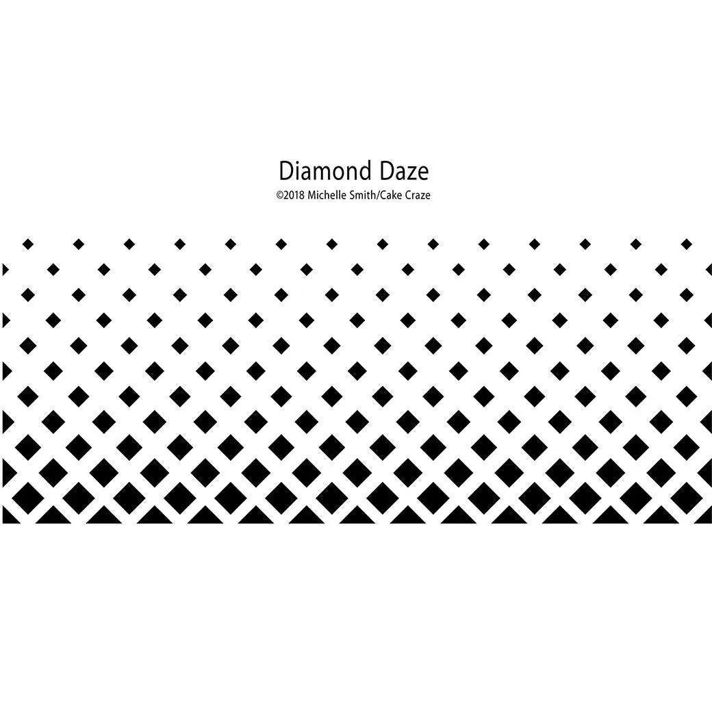 Diamond Daze Stencil
