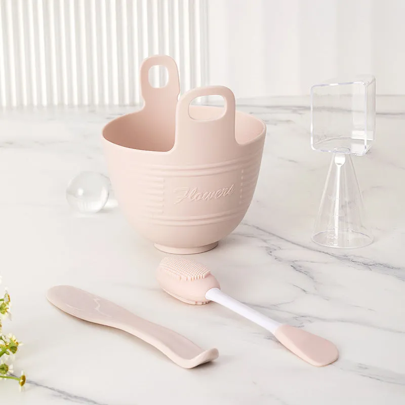 DIY Palette Bowl Set Mask Stick Palette Palette Makeup Tools Storage Bowl Silicone Mask Bowl makeup box
