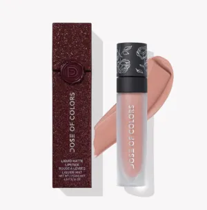 DOSE OF COLORS - 10 YEAR NUDE ROSE LIQUID MATTE LIPSTICK