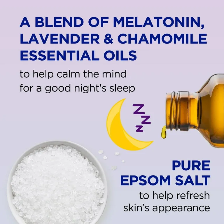 DR TEAL'S SLEEP BODY WASH WITH MELATONIN, LAVENDER & CHAMOMILE- 710ML