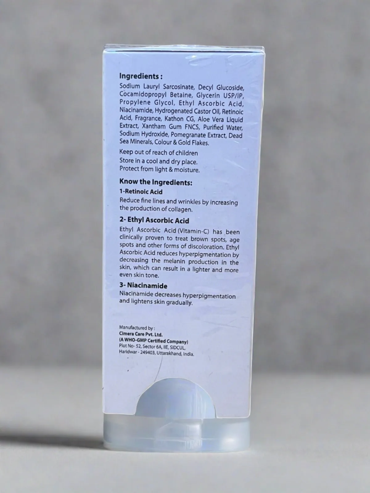 DS Gold Face Wash