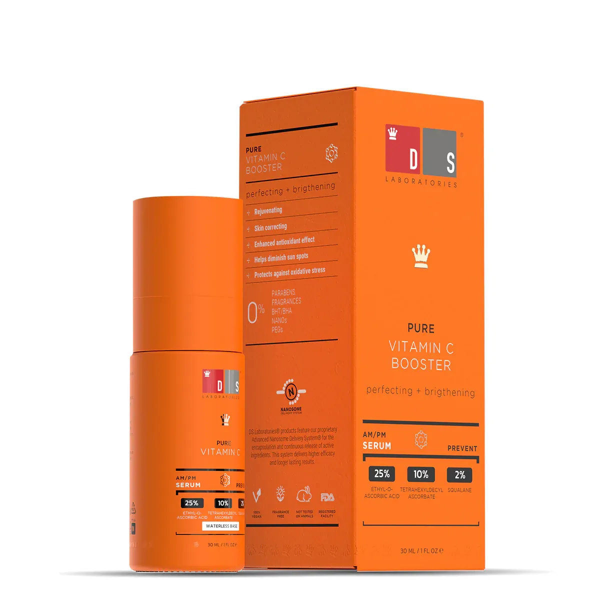 Ds Laboratories Pure Vitamin C Booster Suero Anti Edad 30ml