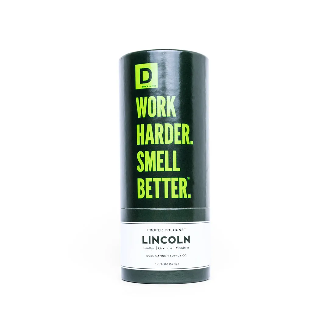 Duke Cannon Lincoln Proper Cologne