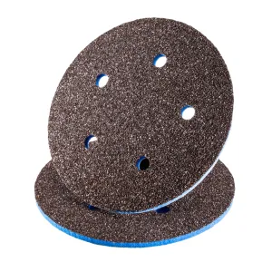 EKASILK PLUS 5mm Sanding Sponge 5" (5x5 HV) Four Holes Hook & Loop