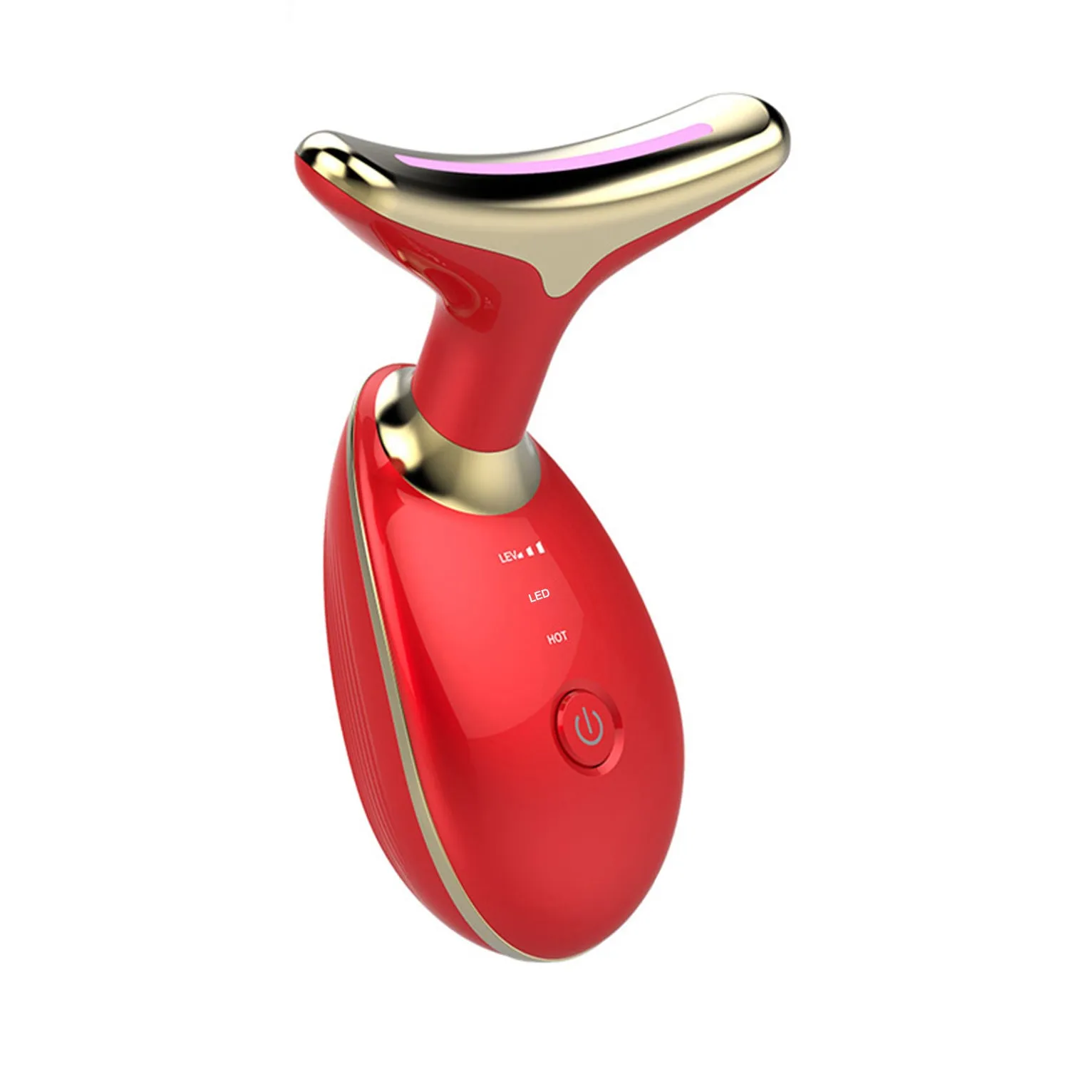 Electric Face Massager LED Photon Beauty Device (1 Pc)