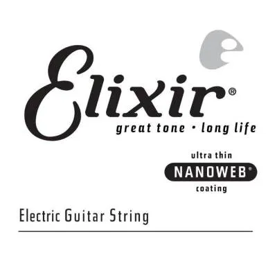 Elixir 15246 Electric Guitar Single .046 String w/ Nanoweb Coating