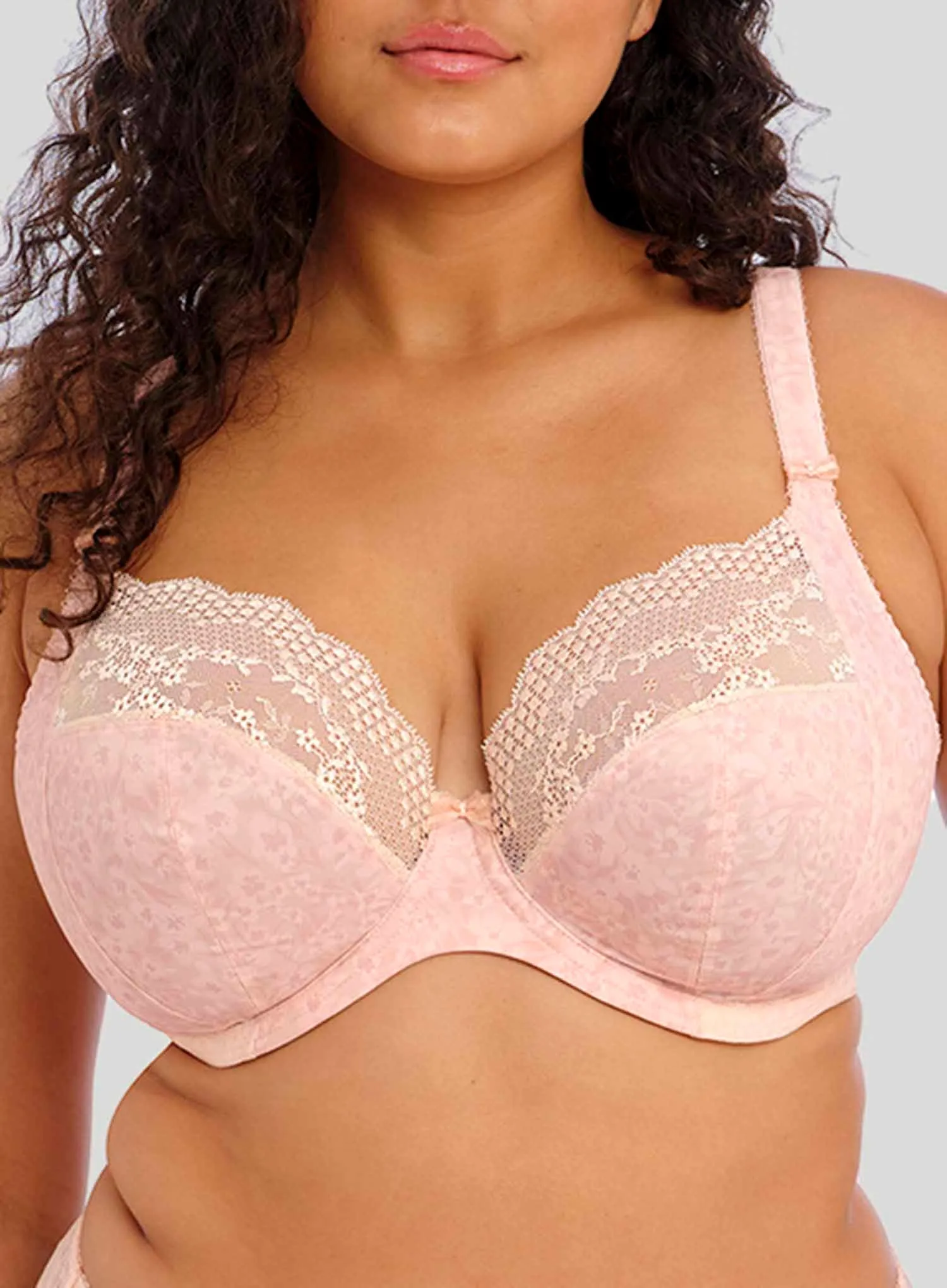 Elomi: Lucie Stretch Plunge Bra Pale Blush