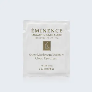 Eminence Organics Snow Mushroom Moisture Cloud Eye Cream Card Sample