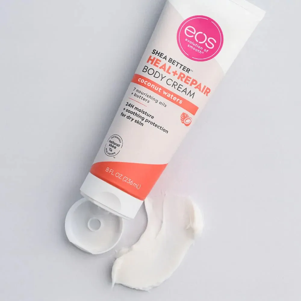 EOS Evolution Of Smooth Shea Butter Heal   Repair Body Cream Coconut Water