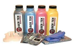 Epson Aculaser C1100 C1100n CX11 4 Pack High Yield Toner Refill