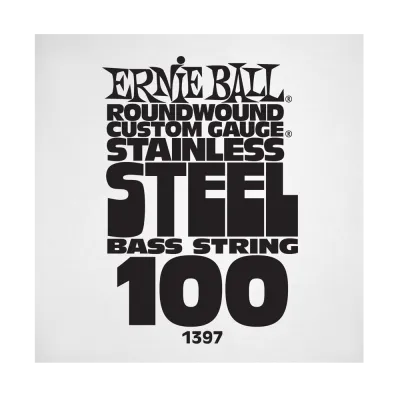 Ernie Ball 1397EB .100 Single Stainless Steel Electric Bass String