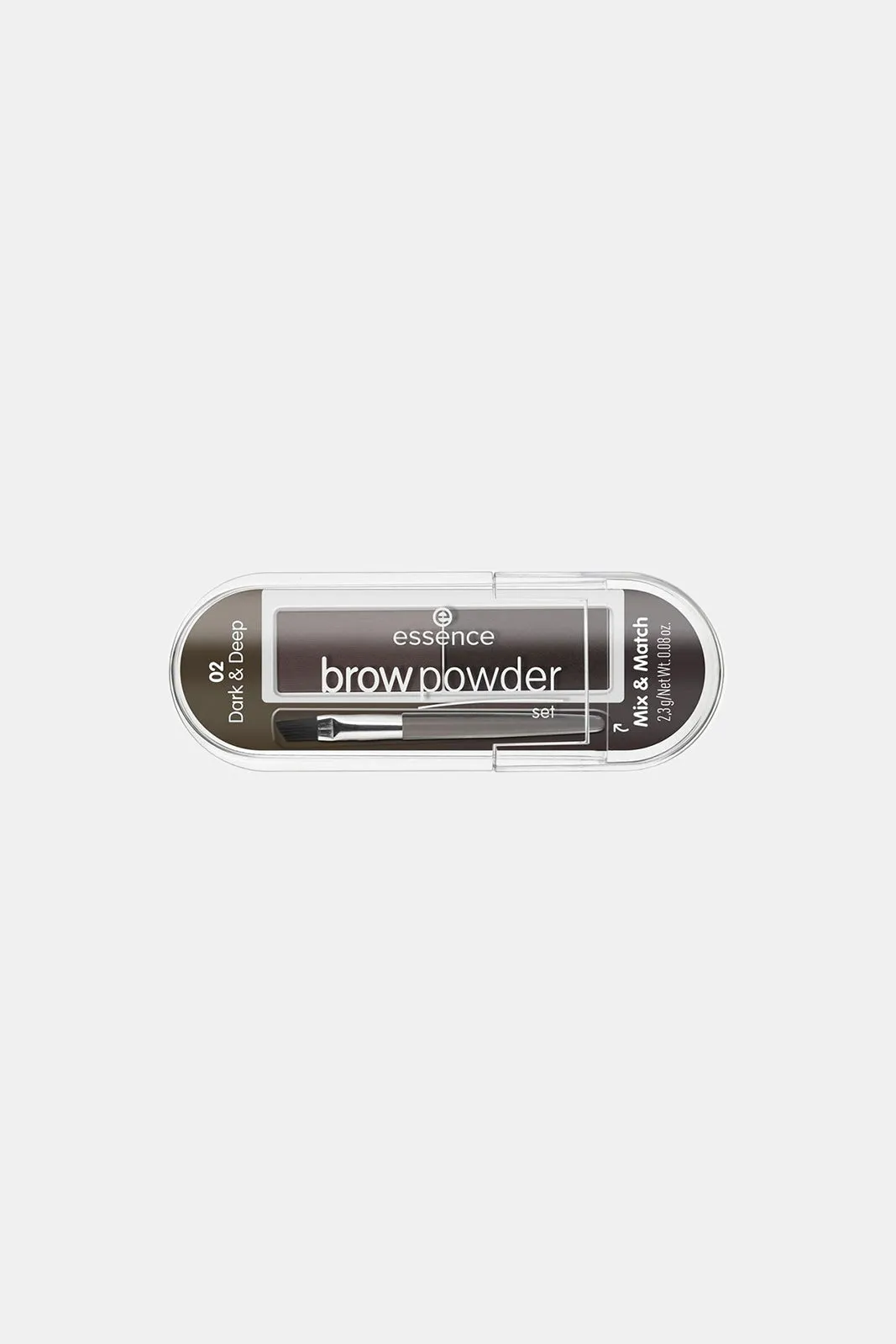 essence Brow Powder Set Eyebrow Stylist Duo Kit 02 Dark And Deep