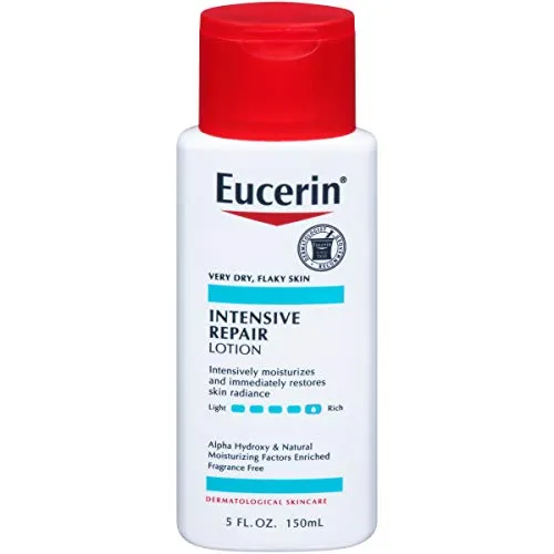 Eucerin Intensive Repair Lotion - Rich Lotion for Very Dry, Flaky Skin - 5 fl. oz. Bottle