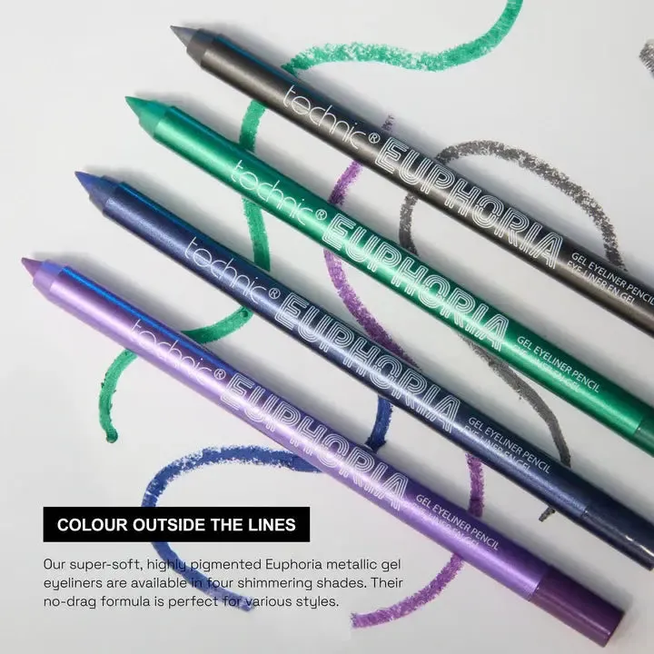 Euphoria Gel Eyeliner Pencil Gun Metal