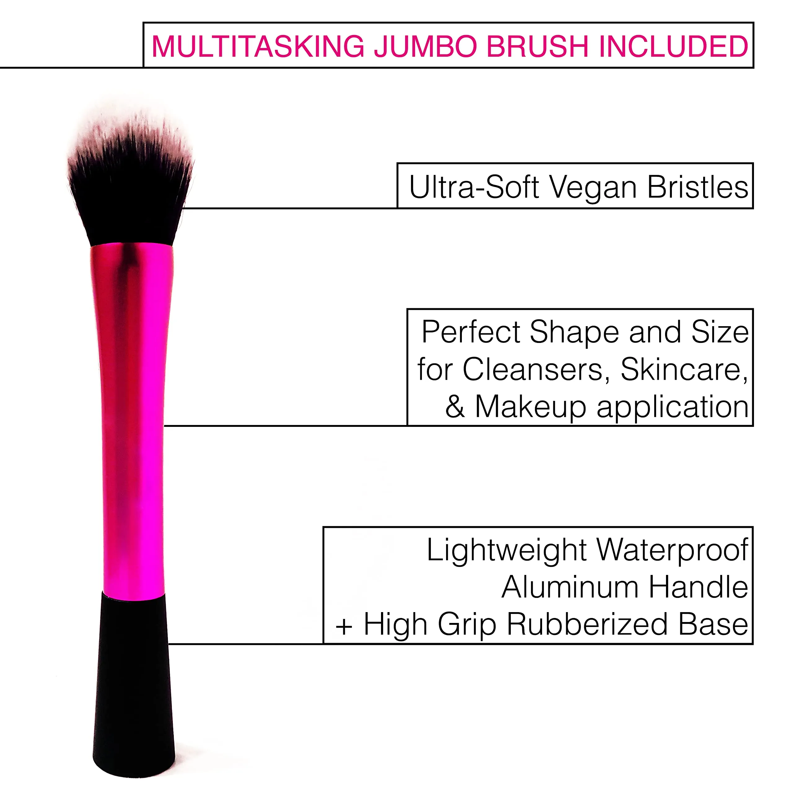 Eyelash Extension Cleansing Set with Foaming Shampoo, Refill Bottle, Brush and Makeup Remover Towel - Non-irritating Cleanser for Extensions and Natural Lashes