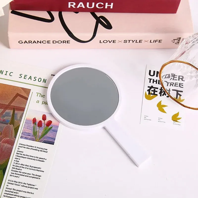 Eyelash Square Handheld Makeup Vanity Mirror