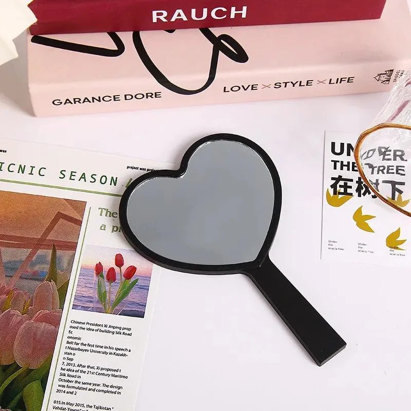 Eyelash Square Handheld Makeup Vanity Mirror