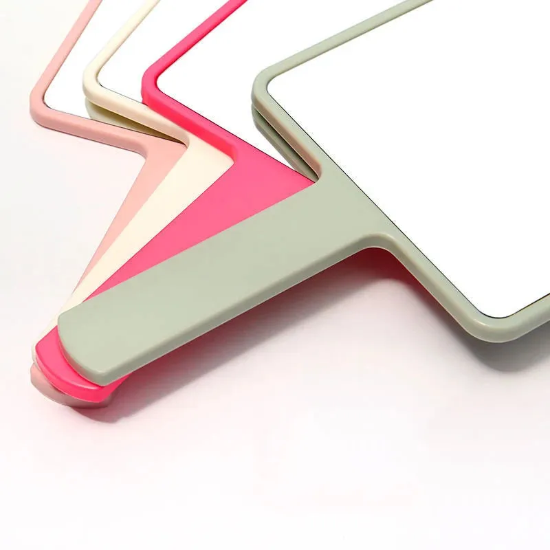 Eyelash Square Handheld Makeup Vanity Mirror