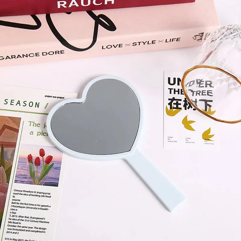 Eyelash Square Handheld Makeup Vanity Mirror