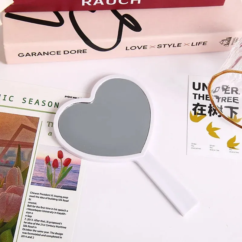 Eyelash Square Handheld Makeup Vanity Mirror