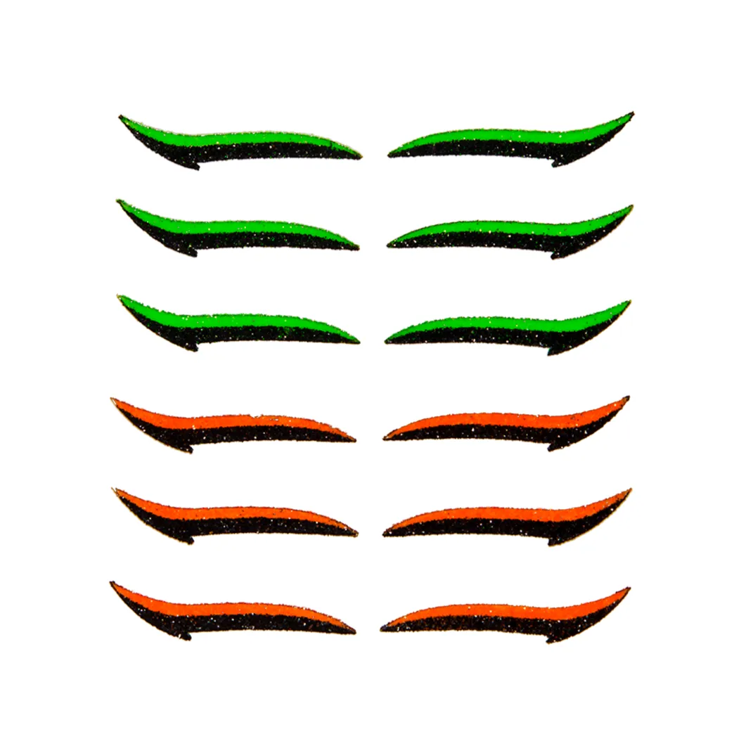 Eyeliner Sticker Classic Neon 6 Pairs