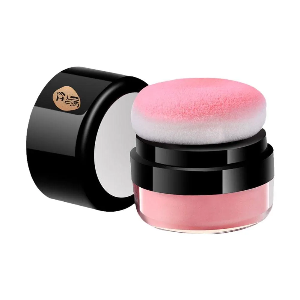 Face Blusher Mushroom Head Blush Face High Makeup Cosmetic Powder Rouge Bronzer Maquiagem Mist Contouring Light Nude
