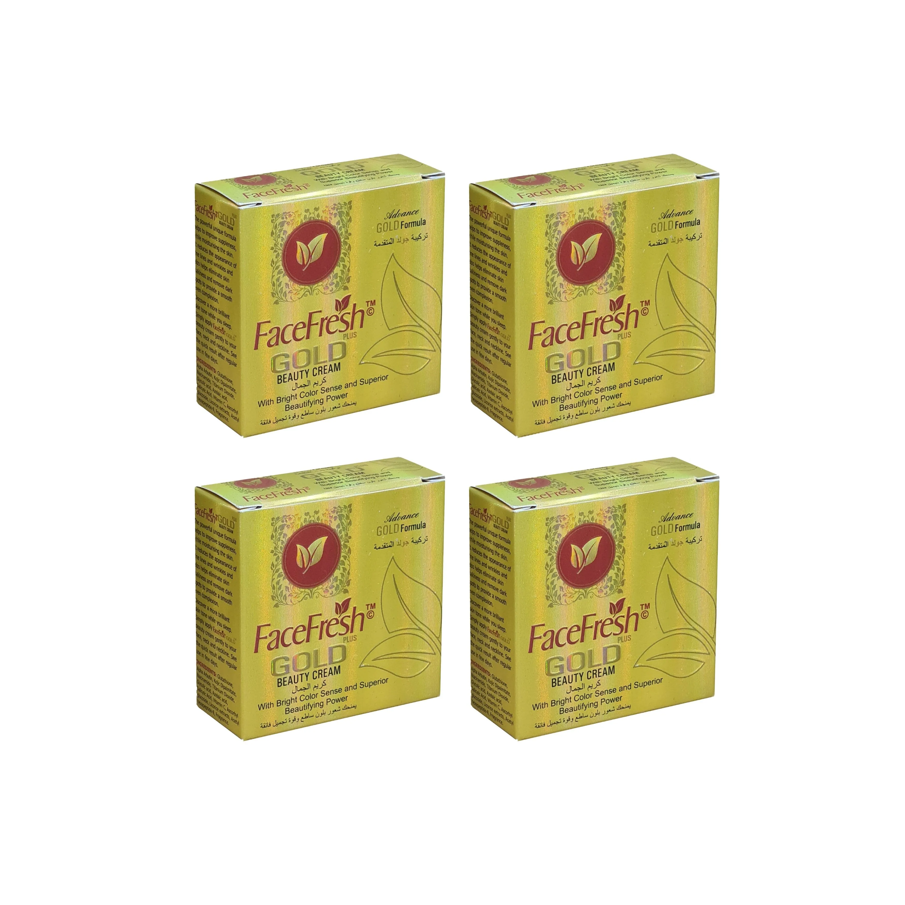 FACE FRESH GOLD BEAUTY CREAM 23G 4PC