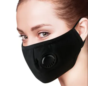 Face Mask with Pocket & Valve