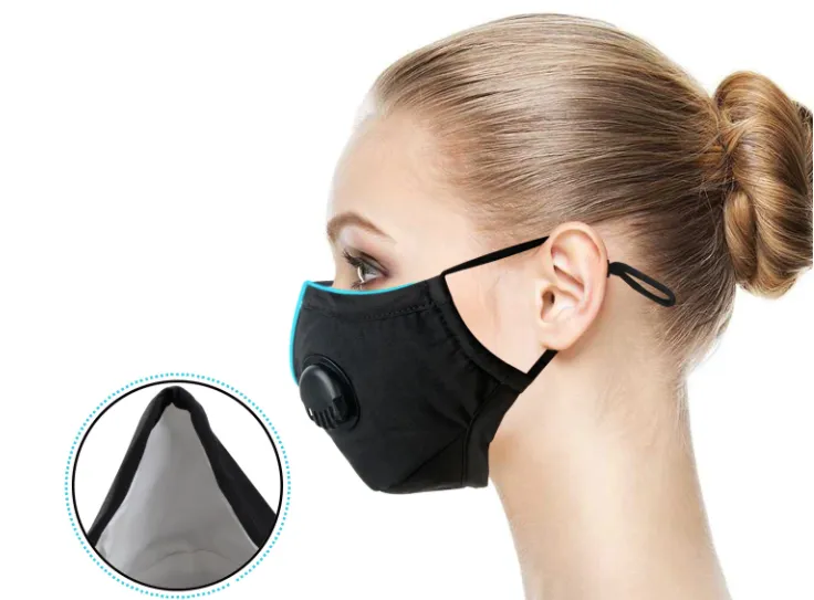 Face Mask with Pocket & Valve
