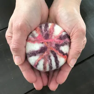 Felted Floral Sage Soap