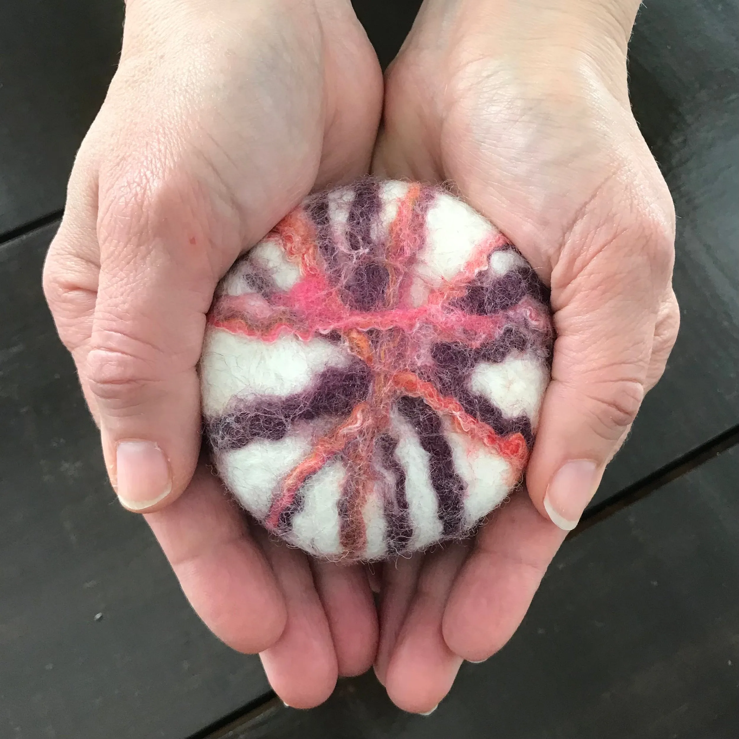 Felted Floral Sage Soap