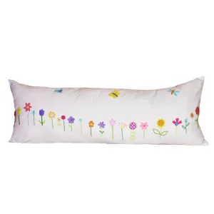 Flower Garden Long Cushion Cover